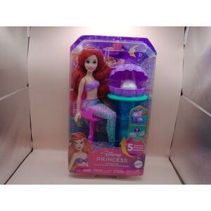 Mattel Disney Princess Vanity Pop Ariel Doll‎ Playset Mermaid New JBF86